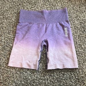 Gymshark adapt ombré seamless shorts, small